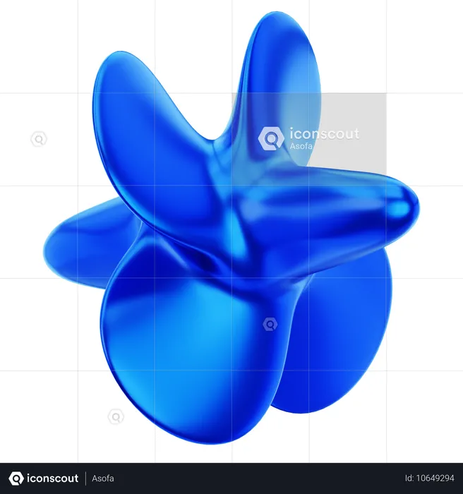 Forma abstracta  3D Icon