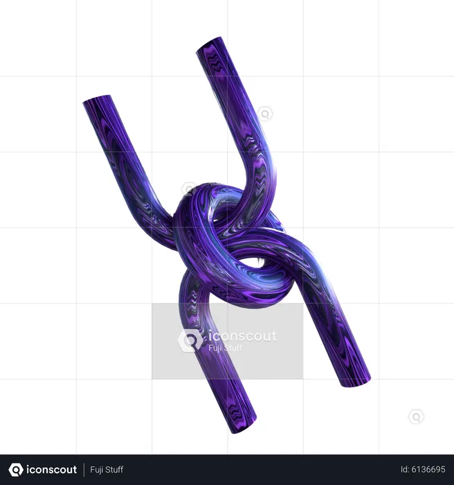 Forma de cadena  3D Icon