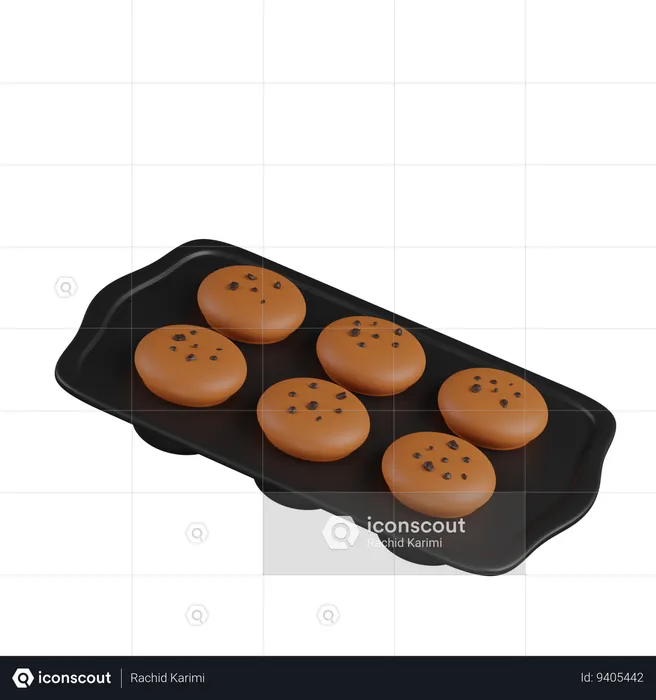 Forma de muffin  3D Icon