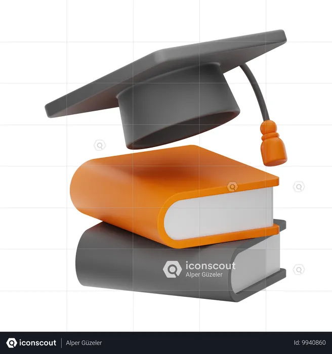 Graduação  3D Icon