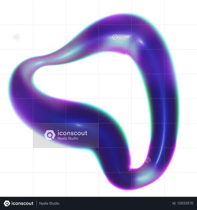 Forme abstraite infinie  3D Icon