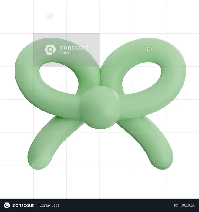 Forme de ballon abstrait  3D Icon