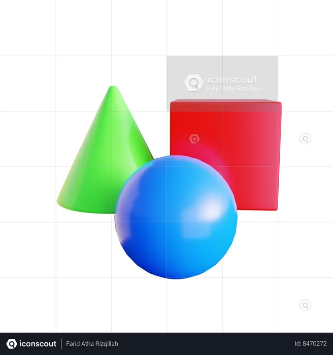 Formes abstraites  3D Icon