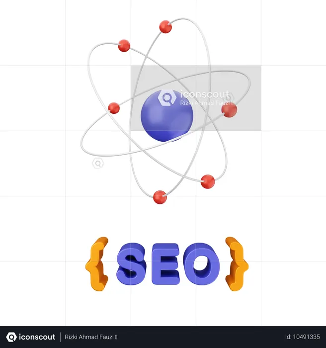 Formule seo  3D Icon