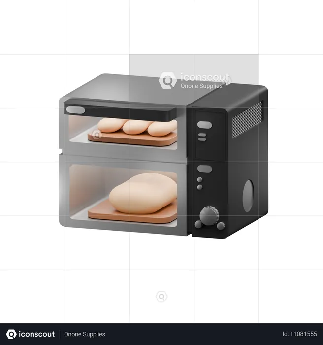 Forno  3D Icon