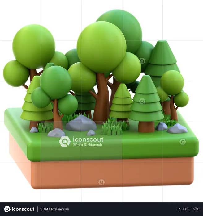 Forrest  3D Icon