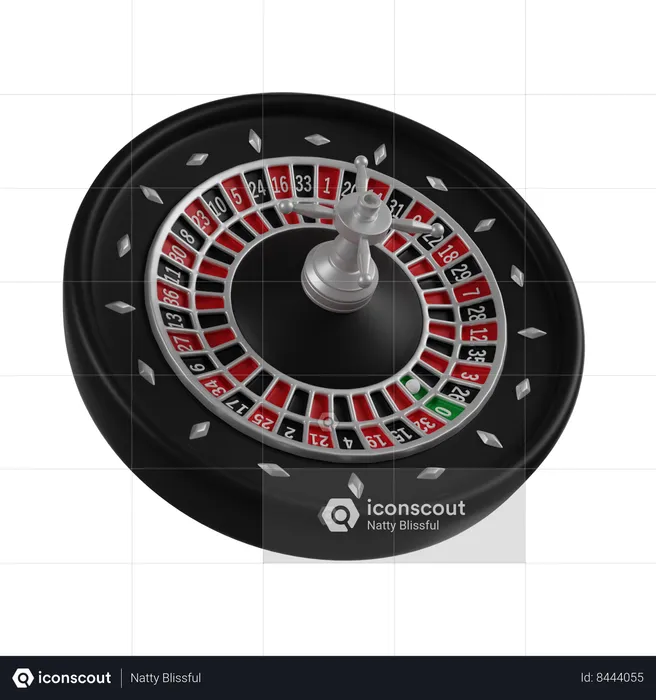 Fortune wheel  3D Icon
