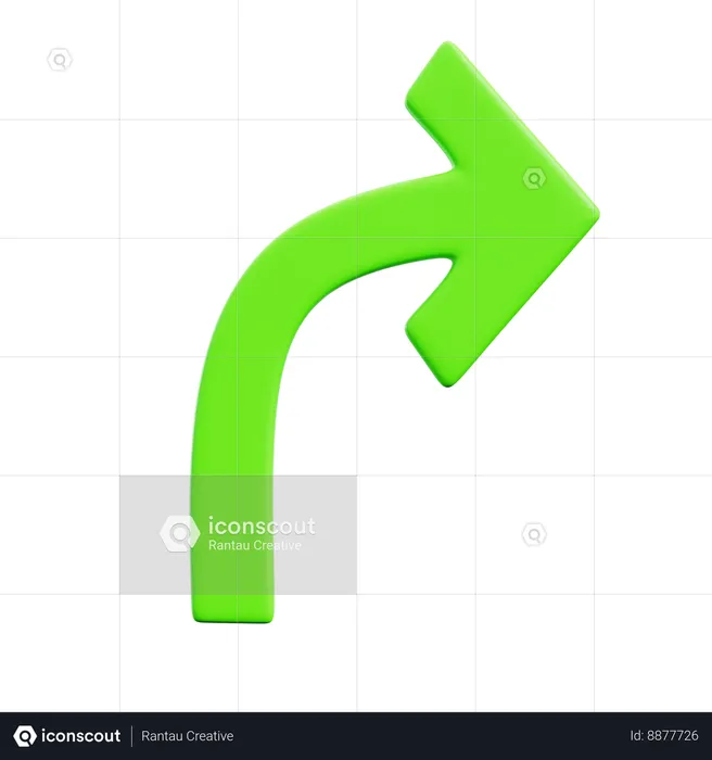 Forward  3D Icon