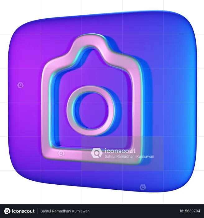 Kamera  3D Icon