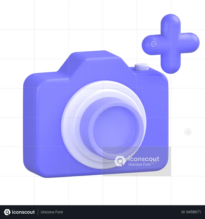 Foto hochladen  3D Icon