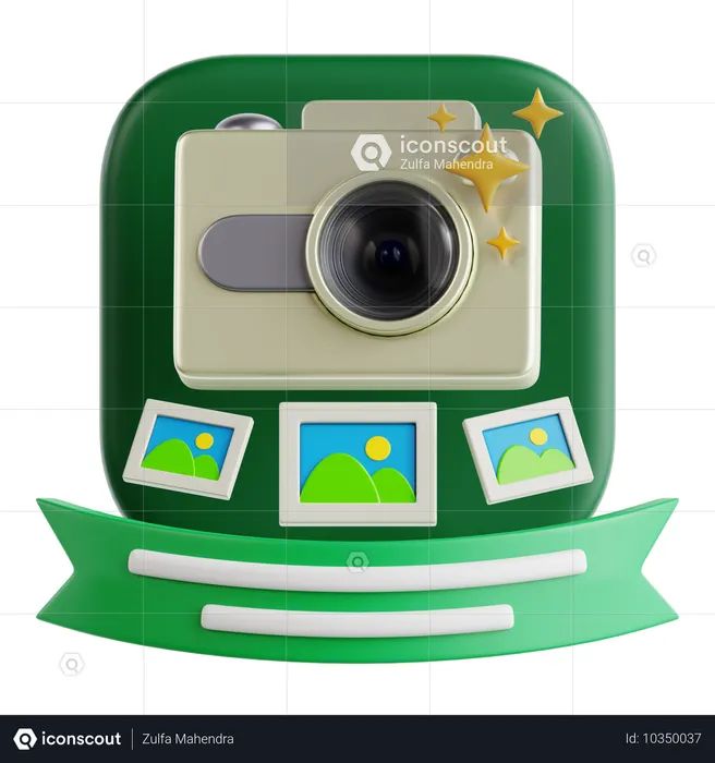 Fotoclub  3D Icon