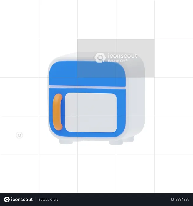 Four  3D Icon