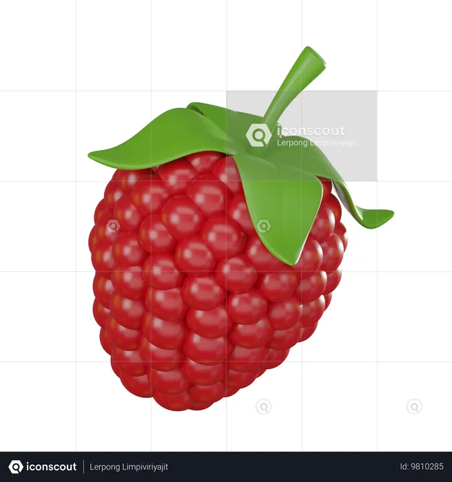 Framboise  3D Icon