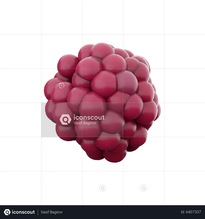 Framboise  3D Icon