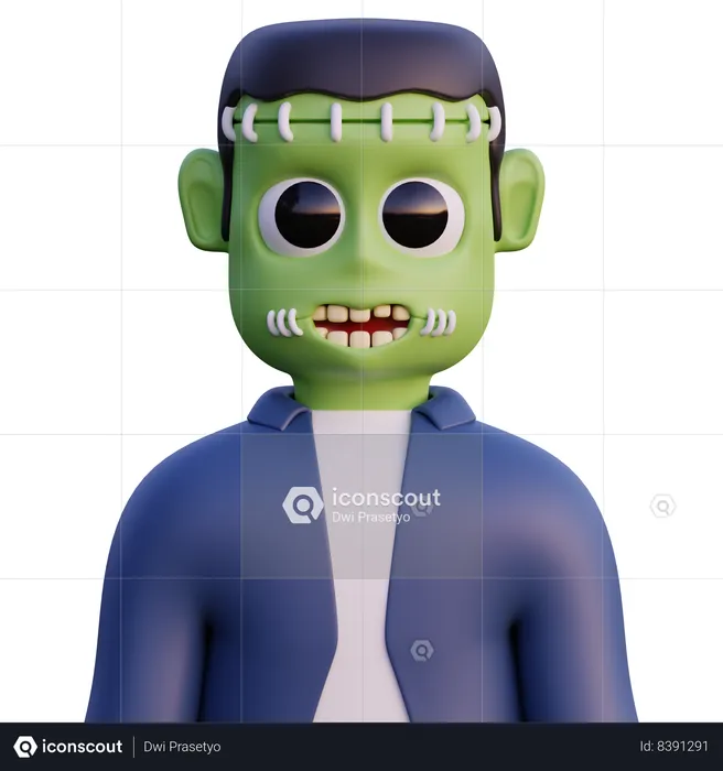 Frankenstein  3D Icon