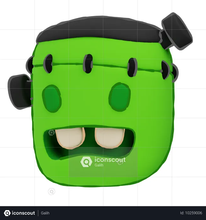 Frankenstein  3D Icon