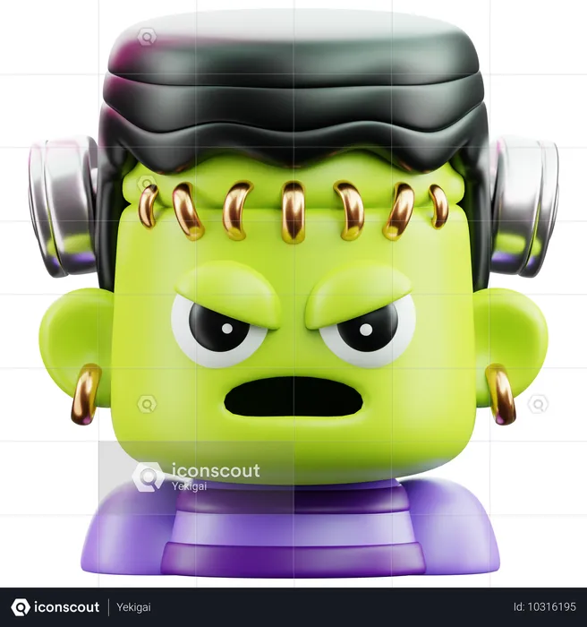 Frankenstein  3D Icon