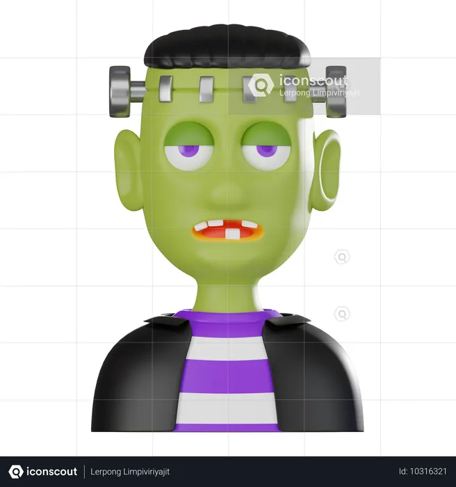 Frankenstein  3D Icon