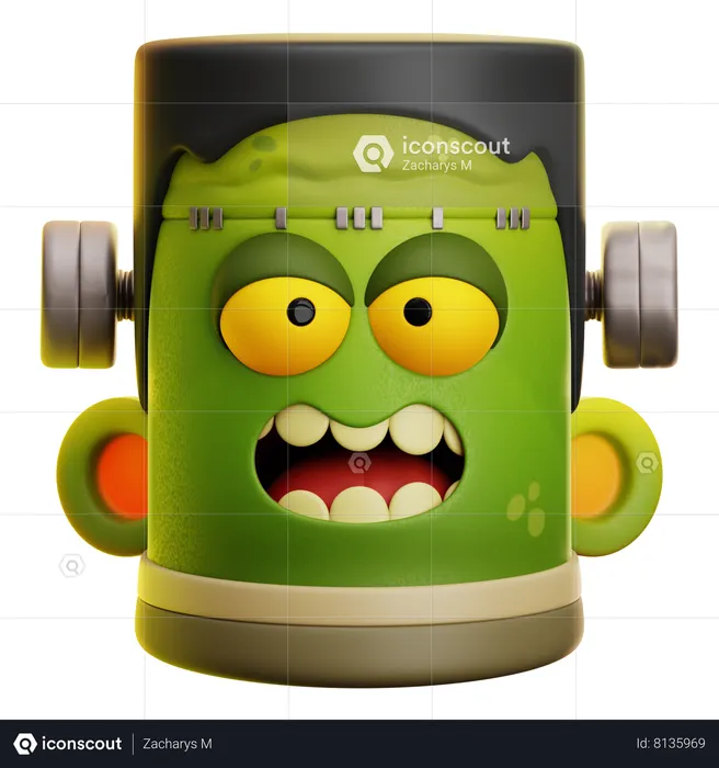 FRANKENSTEIN  3D Icon
