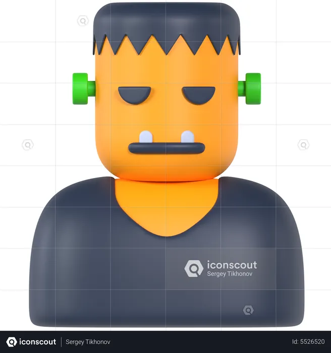 Frankenstein  3D Icon