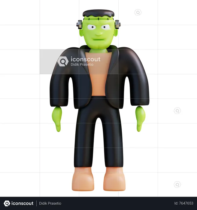 Frankenstein  3D Icon