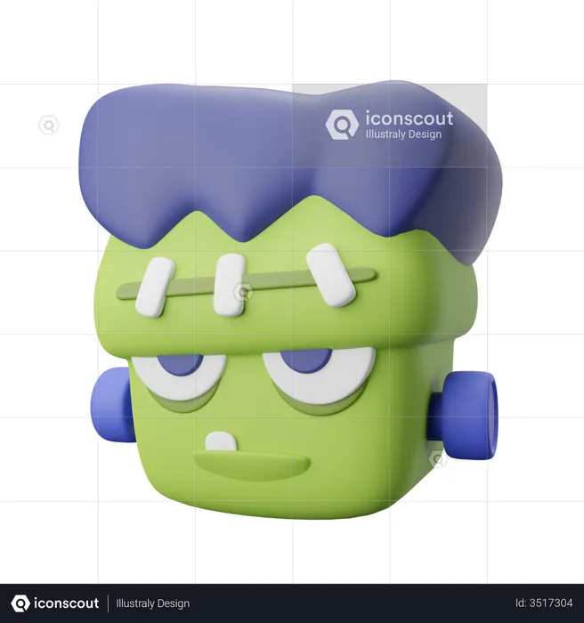 Frankenstein  3D Icon