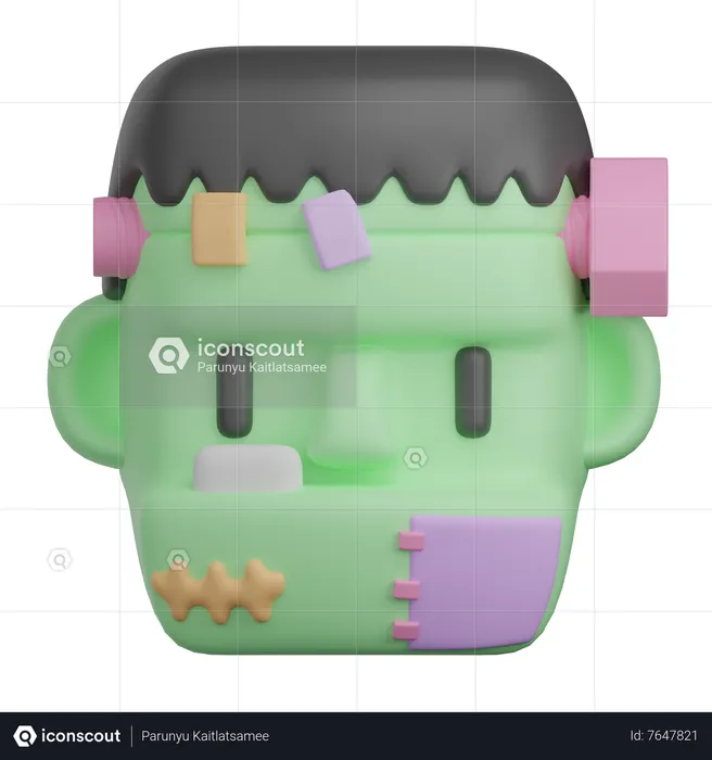 Frankenstein  3D Icon