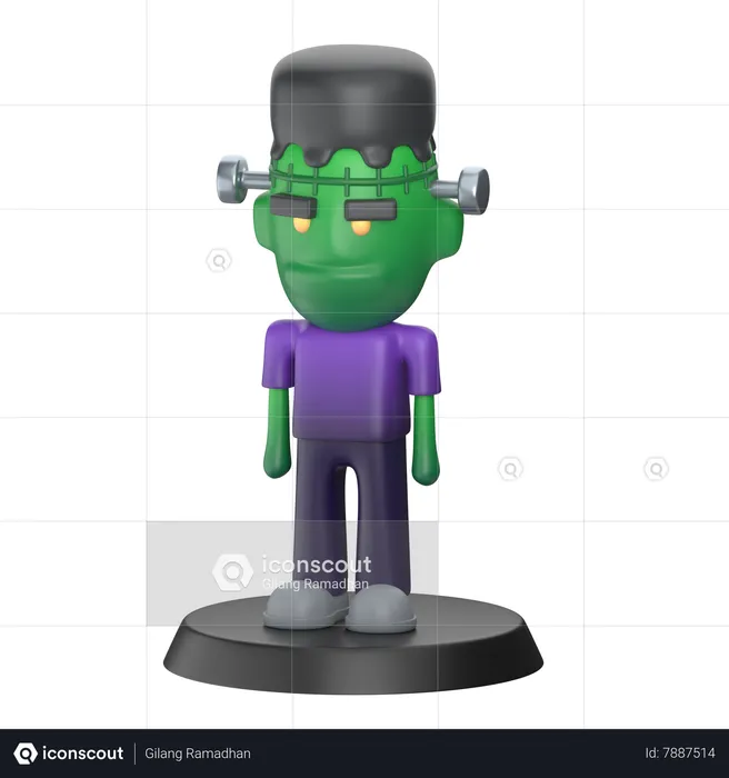 Frankenstein  3D Icon