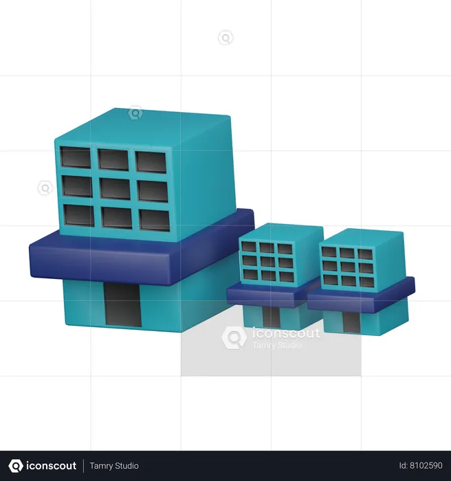 Franquia empresarial  3D Icon