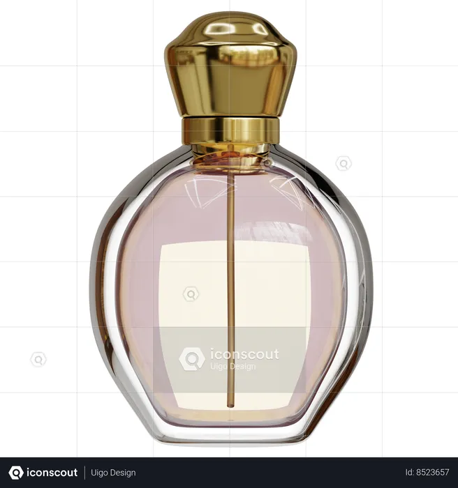 Frasco de perfume  3D Icon