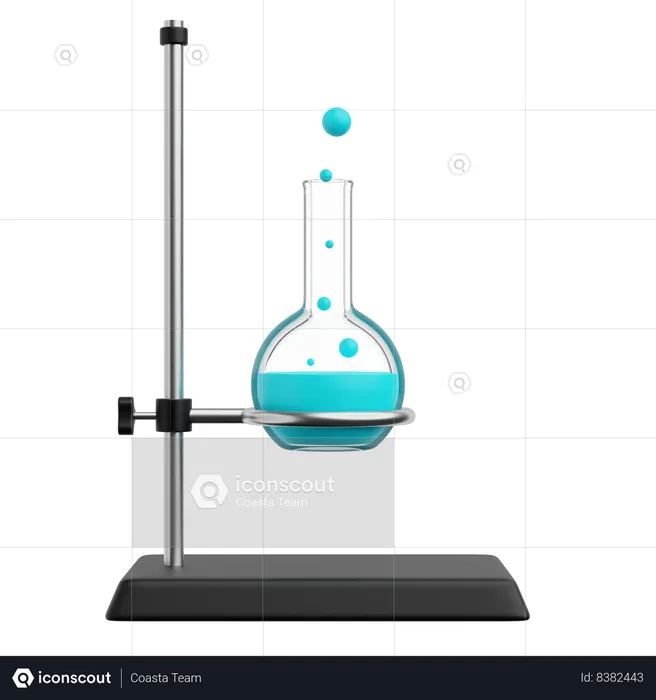 Tubo de frasco  3D Illustration