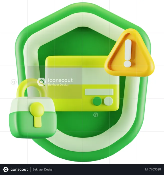 Fraud Prevention  3D Icon