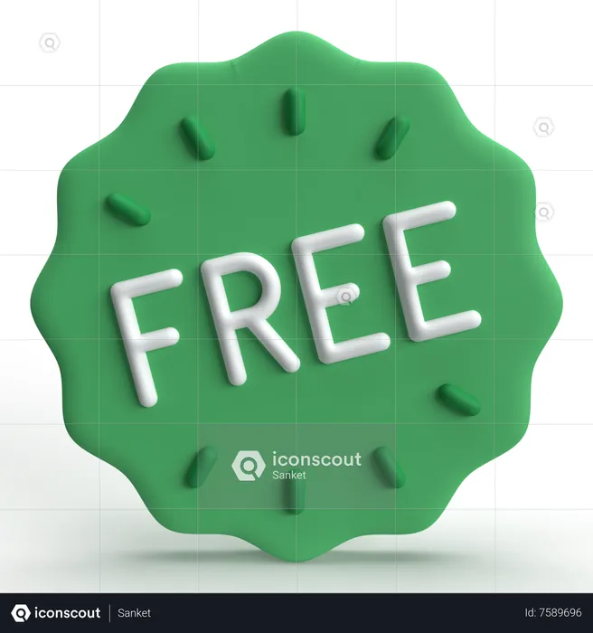 Free  3D Icon