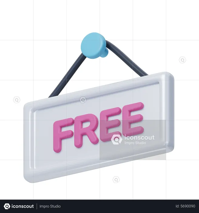 Free Board  3D Icon