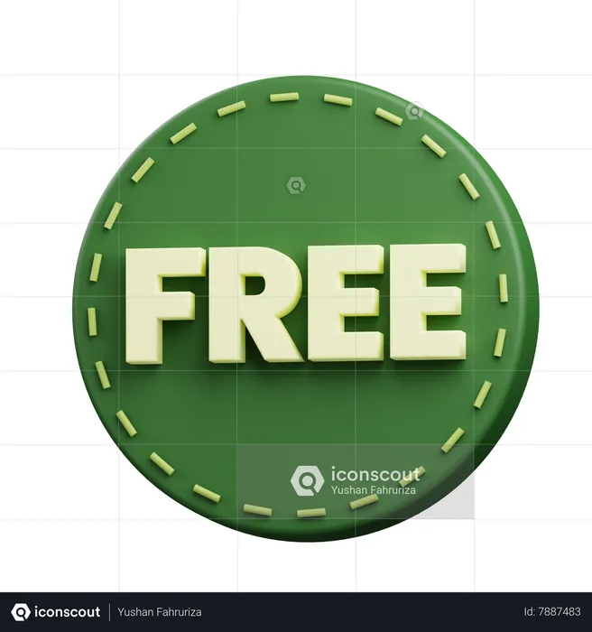 Free Product  3D Icon