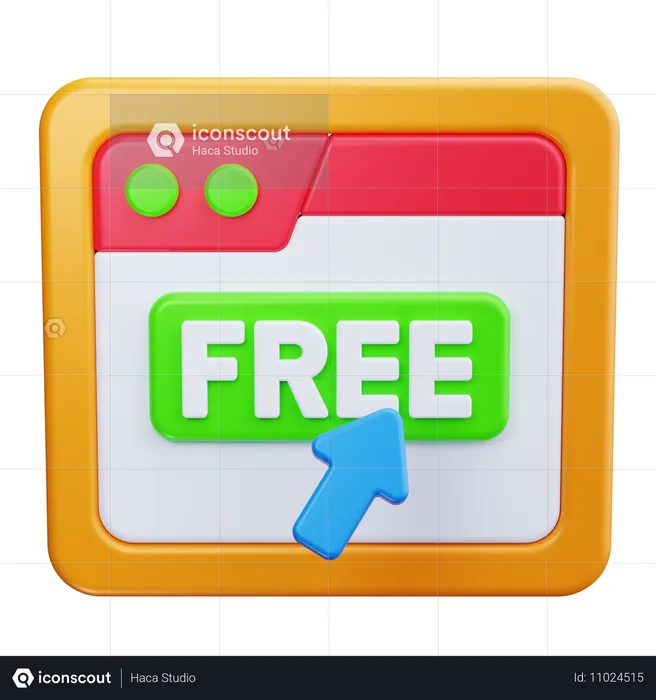 Free Use  3D Icon