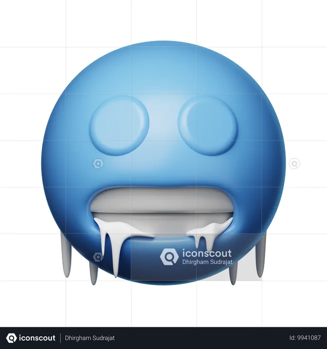 Freeze Emoji Emoji 3D Icon