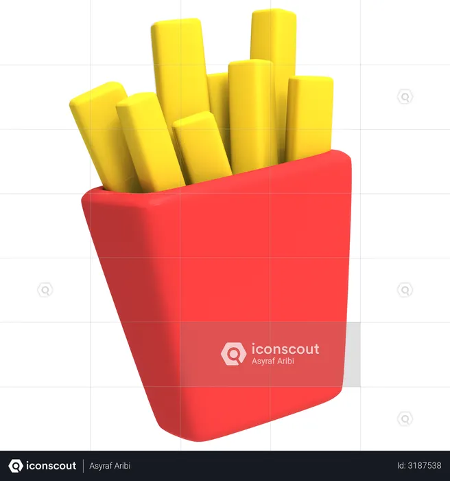 2,487 Frozen French Fries Images, Stock Photos, 3D objects, & Vectors