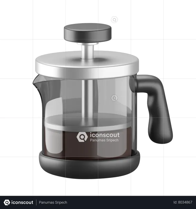 FRENCH PRESS  3D Icon