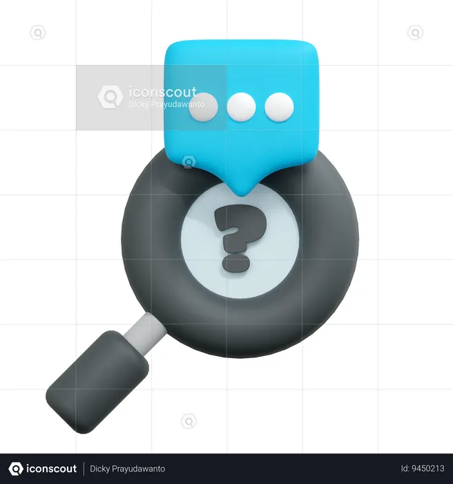 Frequently Asked Questions  3D Icon