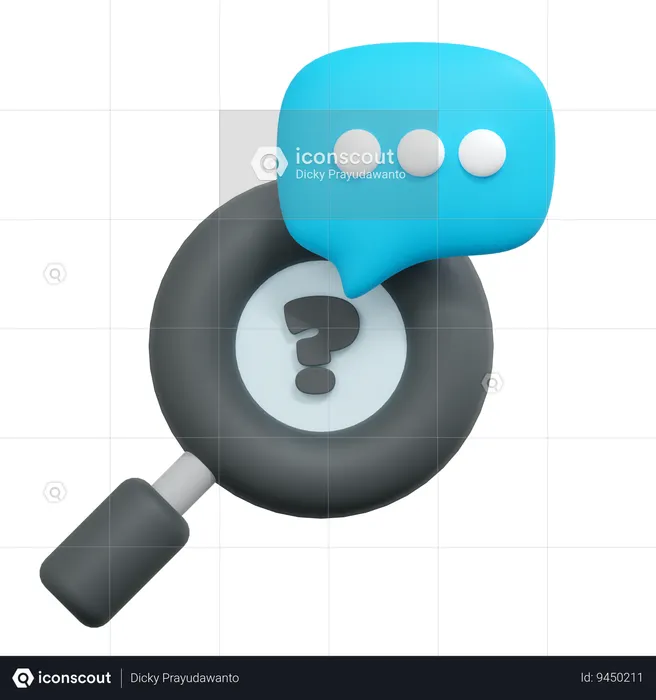 Frequently Asked Questions  3D Icon