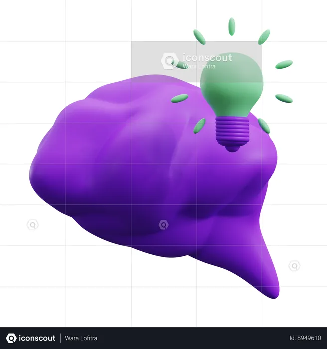 Fresh Idea  3D Icon