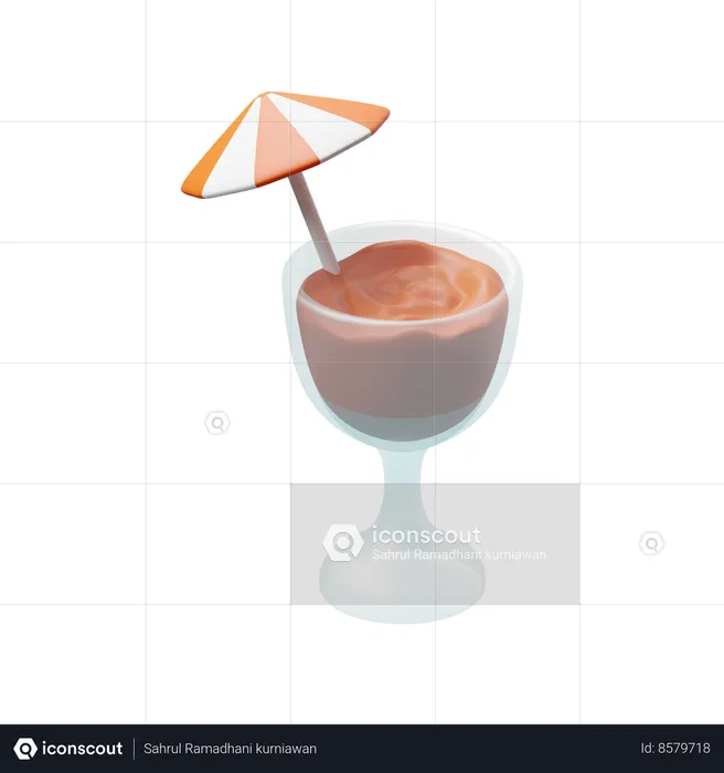 Fresh Juice  3D Icon