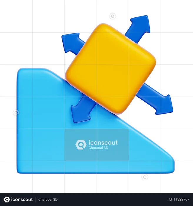 Friction  3D Icon