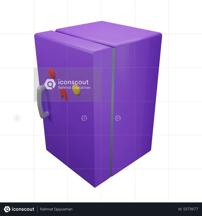 Fridge  3D Icon