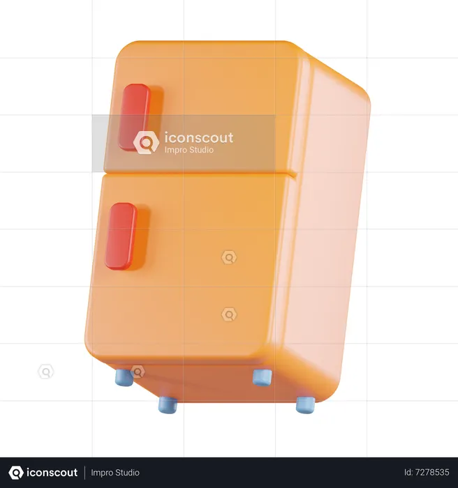 Fridge  3D Icon