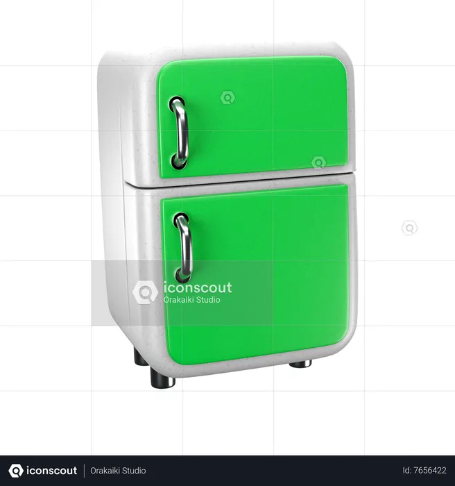 Fridge  3D Icon