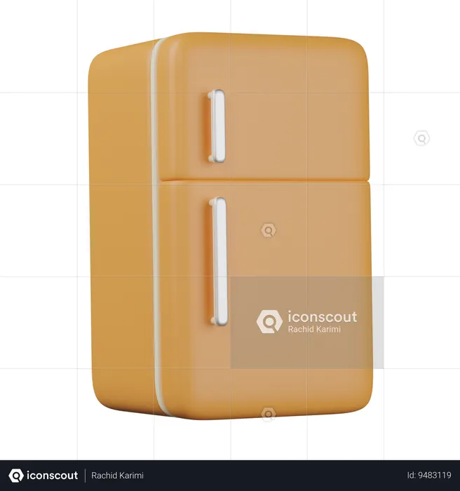Fridge  3D Icon