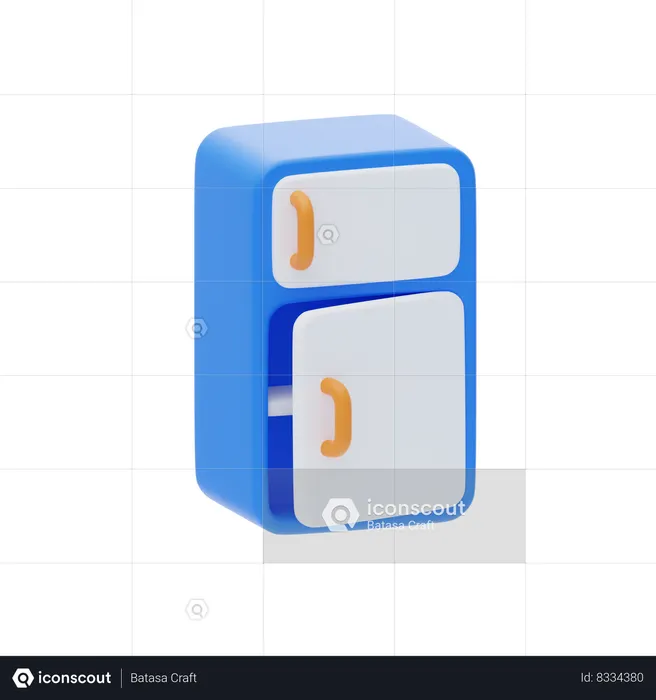Fridge  3D Icon