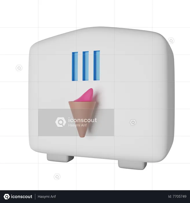 Fridge  3D Icon